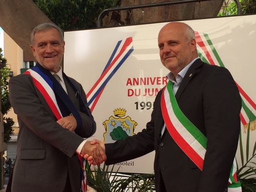 Alba: il Sindaco Maurizio Marello e gli assessori a Beausoleil per la festa dei vent’anni di gemellaggio Alba: il Sindaco Maurizio Marello e gli assessori a Beausoleil per la festa dei vent’anni di gemellaggio