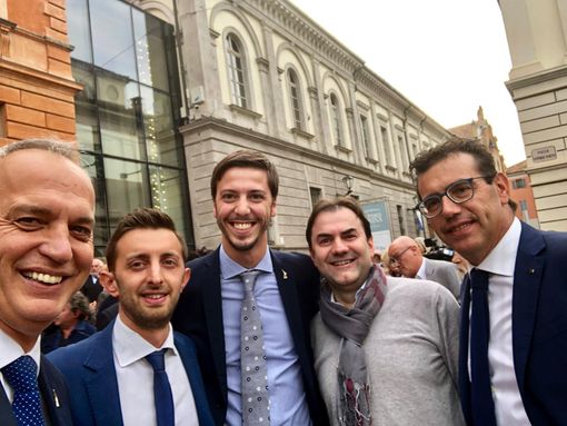 Bergesio e Gastaldi ad Alba, all’inaugurazione della 88esima Fiera del Tartufo