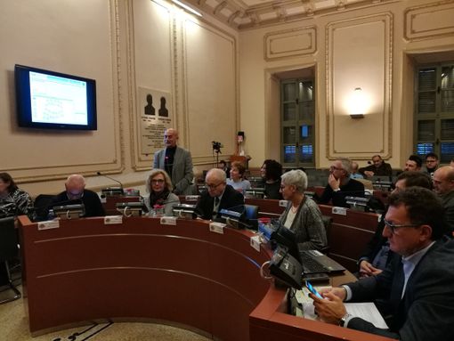 L'ingresso di Guido Gaia nell'assemblea civica braidese