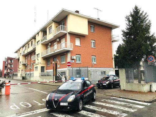 La caserma dei Carabinieri di Alba