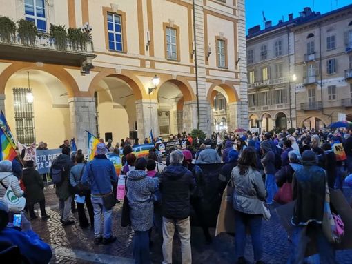 Il corteo della pace dello scorso novembre