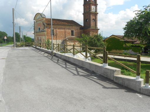 La chiesa di frazione Gangaglietti a Caramagna Piemonte