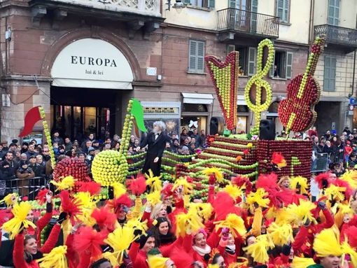 Con “Festival di note” dedicato alla kermesse sanremese Lagnasco ha vinto l’87° Carnevale di Saluzzo Con “Festival di note” dedicato alla kermesse sanremese Lagnasco ha vinto l’87° Carnevale di Saluzzo