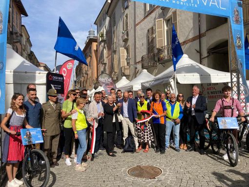 Al via oggi (22 settembre) la terza edizione del "Cuneo Bike Festival"