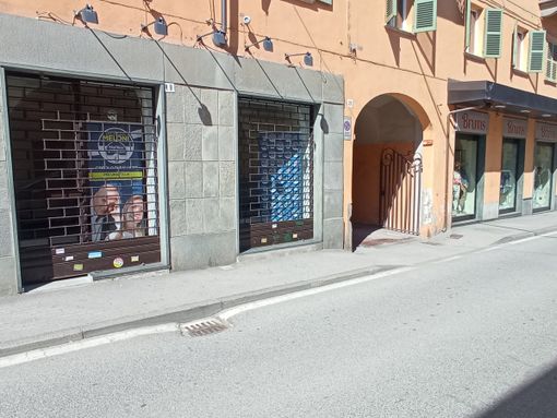 La sede di Fratelli d'Italia in via Torino a Saluzzo La sede di Fratelli d'Italia in via Torino a Saluzzo