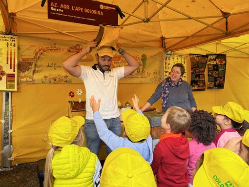 Cuneo, torna la Fiera del Marrone: Coldiretti pronta ad accogliere migliaia di bambini con la scuola di campagna e la fattoria degli animali