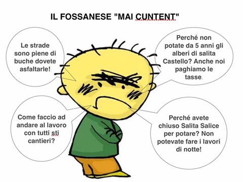 Scaramucce social tra fossanesi "mai cuntent" e sindaco
