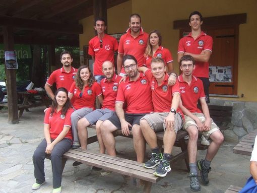 Lo staff del Parco del Caudano