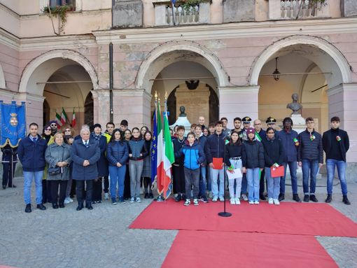A Racconigi le celebrazioni del IV Novembre con gli studenti dell'Arimondi-Eula