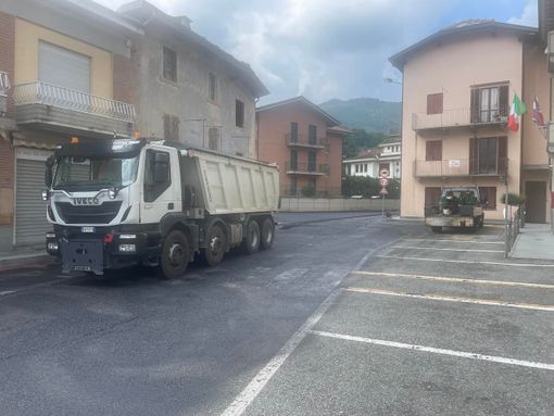 Paesana, continuano i lavori di messa in sicurezza della viabilità