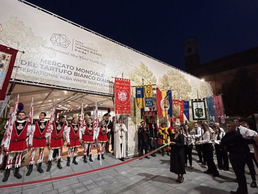 L'inaugurazione della 93esima Fiera internazionale del Tartufo Bianco d'Alba