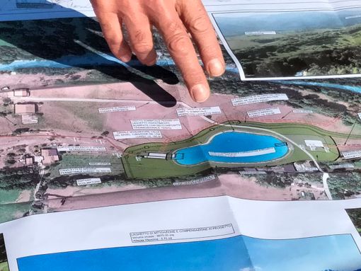 Il progetto del primo lotto dell'invaso Serra degli Ulivi