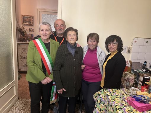 Cuneo ha festeggiato i 100 anni della signora Iolanda Mazza