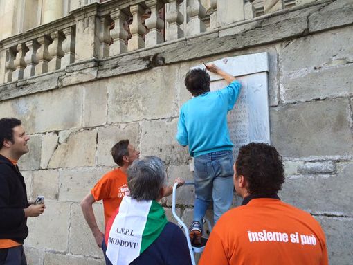 Proseguono le Pietre Resistenti di Mondovì in Movimento Proseguono le Pietre Resistenti di Mondovì in Movimento