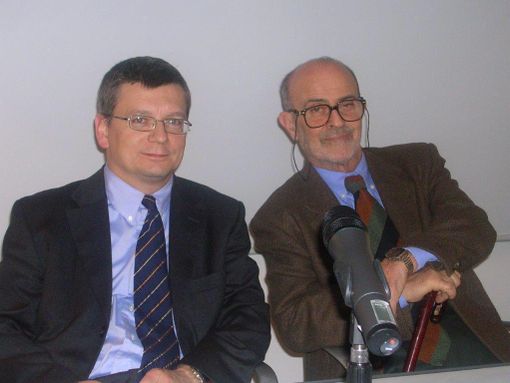 Da sin: Mauro Mantelli e Giuseppe Campos Venuti