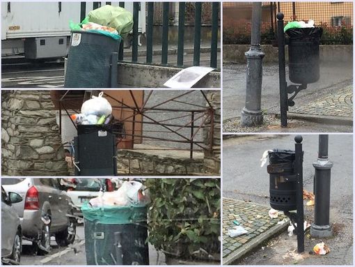 Alcuni esempi di errato conferimento immortalati dall'assessore Chiecchio Alcuni esempi di errato conferimento immortalati dall'assessore Chiecchio