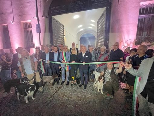 L'inaugurazione del Mudet  ad Alba nel 2023