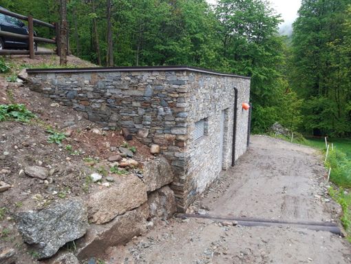 L'impianto che sorge in località Boschetto di Paesana