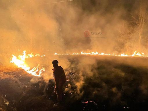 L'intervento di ieri sera lungo la Paesana-Barge L'intervento di ieri sera lungo la Paesana-Barge