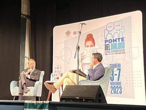 Con Andrea Cangini si è inaugurato oggi a Dronero “Il Ponte del Dialogo”