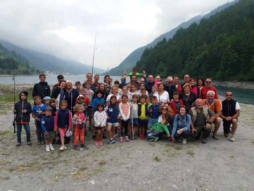 Foto di gruppo ad una passata "Festa dei Pierini"