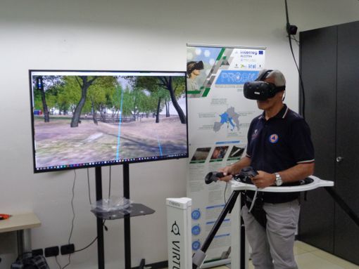 Cuneo: successo per la formazione "in VR" per i membri della Protezione Civile