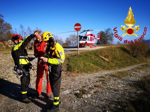 Le attività all'Unità di comando logistico allestita oggi a Montoso di Bagnolo Piemonte