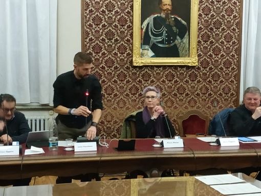 Roberta Rosso, tra Valter Bongiovanni e Luca Paschiero Roberta Rosso, tra Valter Bongiovanni e Luca Paschiero