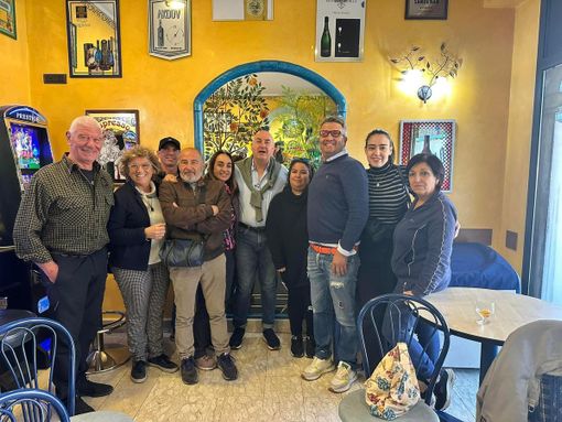 La rinnovata Pro loco guidata dal presidente Pezzini, al centro nella foto