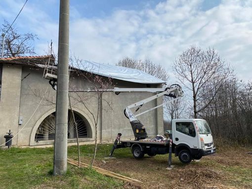 Le foto apparse sulla pagina Facebook del Comitato Madonna dei Boschi