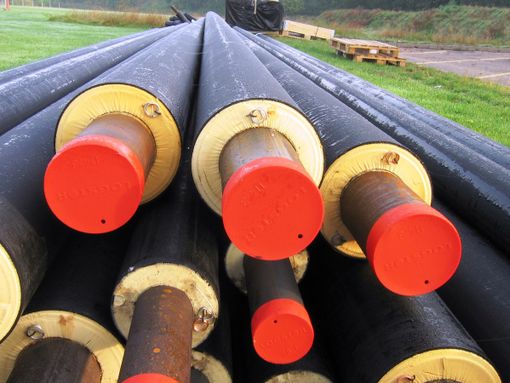 Tubi teleriscaldamento, immagine di repertorio