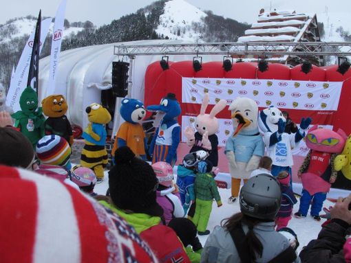 Un'edizione passata del Raduno Nazionale delle mascotte Un'edizione passata del Raduno Nazionale delle mascotte