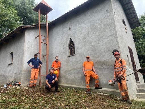 Alcune immagini dell'operazione di sabato