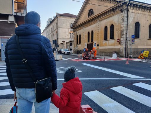 La realizzazione di alcuni lavori a Cuneo - foto di reprtorio