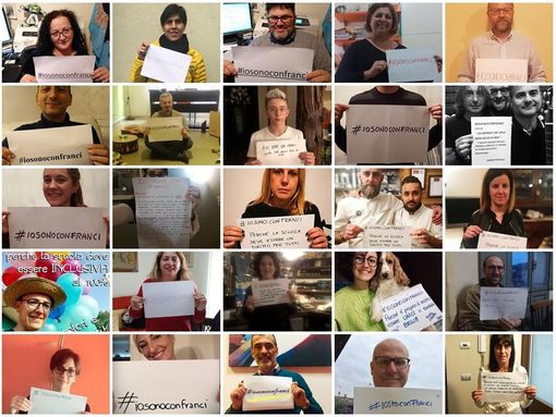 Alcuni dei post di solidarietà comparsi sulla pagina facebook di mamma Claudia