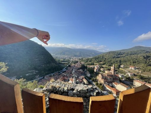 La vista dal belvedere di Garessio_Foto Arianna Pronestì La vista dal belvedere di Garessio_Foto Arianna Pronestì
