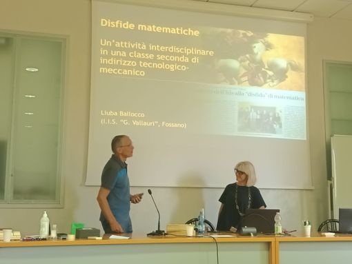 La professoressa Ballocco, docente di Fossano, ospite a a Paderno del Grappa La professoressa Ballocco, docente di Fossano, ospite a a Paderno del Grappa