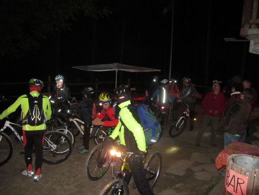 Paesana: notturna in mountain bike a Pian Munè