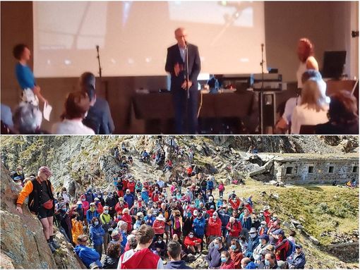 La consegna del premio internazionale Andreina Blua a Carlo Rubiolo e il ritrovo internazionale a Colle Ciriegia La consegna del premio internazionale Andreina Blua a Carlo Rubiolo e il ritrovo internazionale a Colle Ciriegia