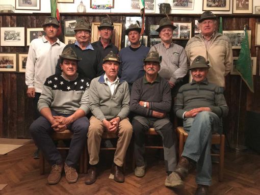 Il Gruppo Ana Manta, in una foto precedente all'emergenza sanitaria Covid 19