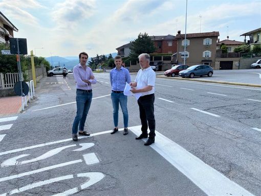 Il sopralluogo del consigliere Danna col vice sindaco Pianetta e il sindaco Turco (da sinistra) Il sopralluogo del consigliere Danna col vice sindaco Pianetta e il sindaco Turco (da sinistra)