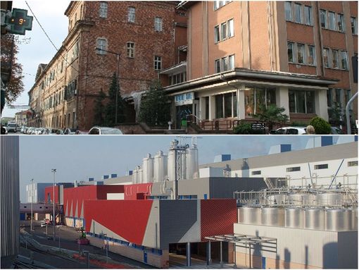 L'Ospedale di Saluzzo e lo stabilimento Burgo a Verzuolo L'Ospedale di Saluzzo e lo stabilimento Burgo a Verzuolo