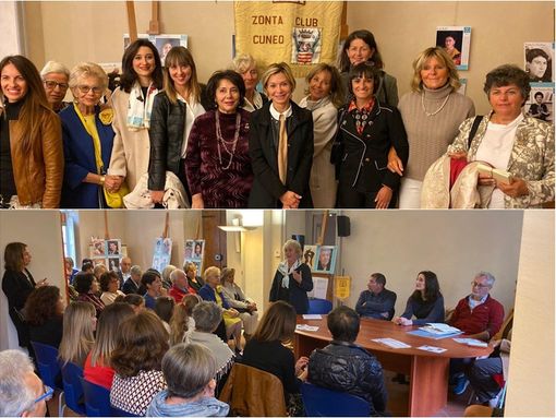 Il club Zonta Cuneo e la presentazione della Mostra "100 donne per la Storia a Casa Galimberti Il club Zonta Cuneo e la presentazione della Mostra "100 donne per la Storia a Casa Galimberti