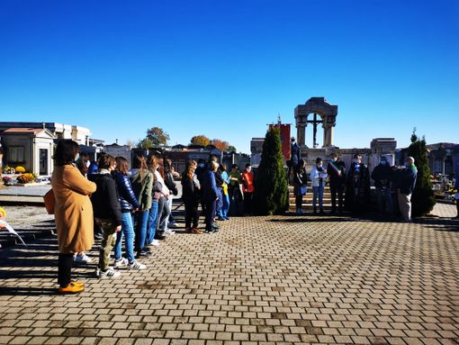 Celebrazioni del 4 novembre con i ragazzi delle scuole a Borgo San Dalmazzo