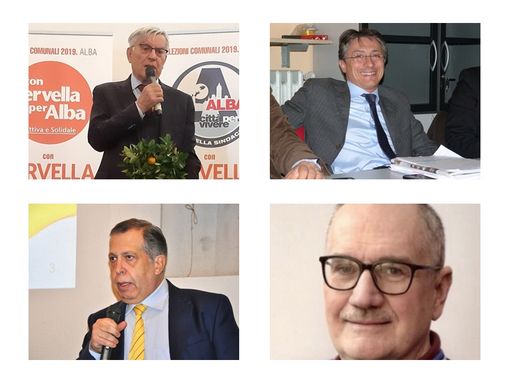 I quattro candidati a sindaco di Alba si confrontano in Fondazione Mirafiore a Serralunga