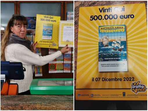 Gratta e vince 500 mila euro: colpo grosso a Ceva