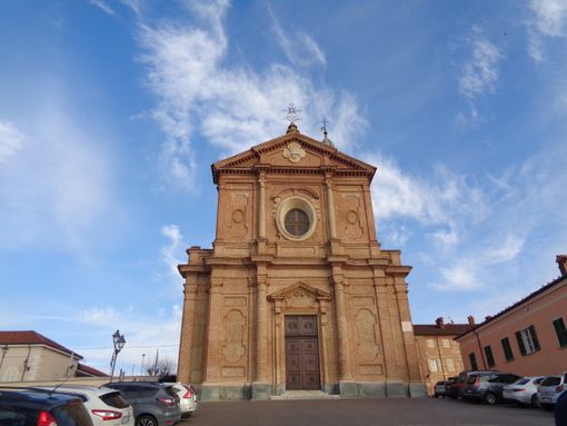 La parrocchia Natività di Maria Vergine, a Marene