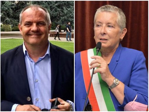 Il consigliere di minoranza Giancarlo Boselli e la sindaca di Cuneo Patrizia Manassero Il consigliere di minoranza Giancarlo Boselli e la sindaca di Cuneo Patrizia Manassero