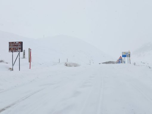 Maltempo, momentaneamente chiuso il Colle della Maddalena Maltempo, momentaneamente chiuso il Colle della Maddalena