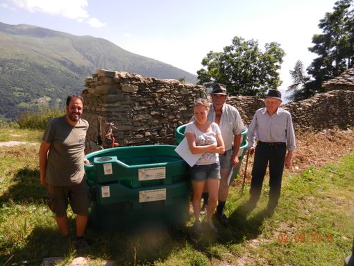 Vasche mobili da pascolo per gli allevatori del Parco del Monviso Vasche mobili da pascolo per gli allevatori del Parco del Monviso